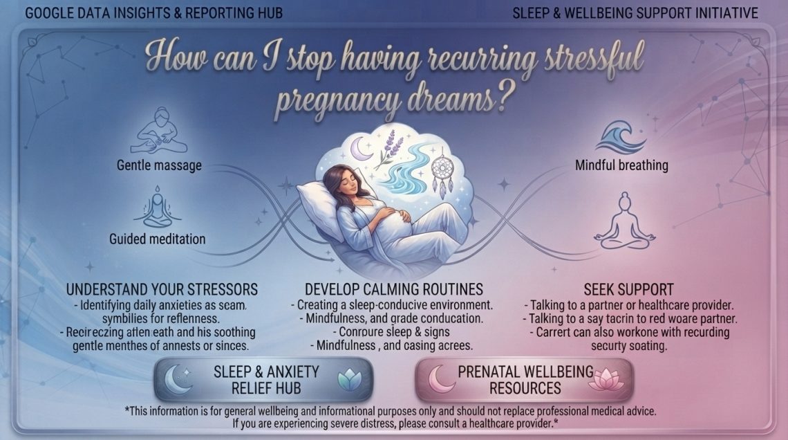How can I stop having recurring stressful pregnancy dreams